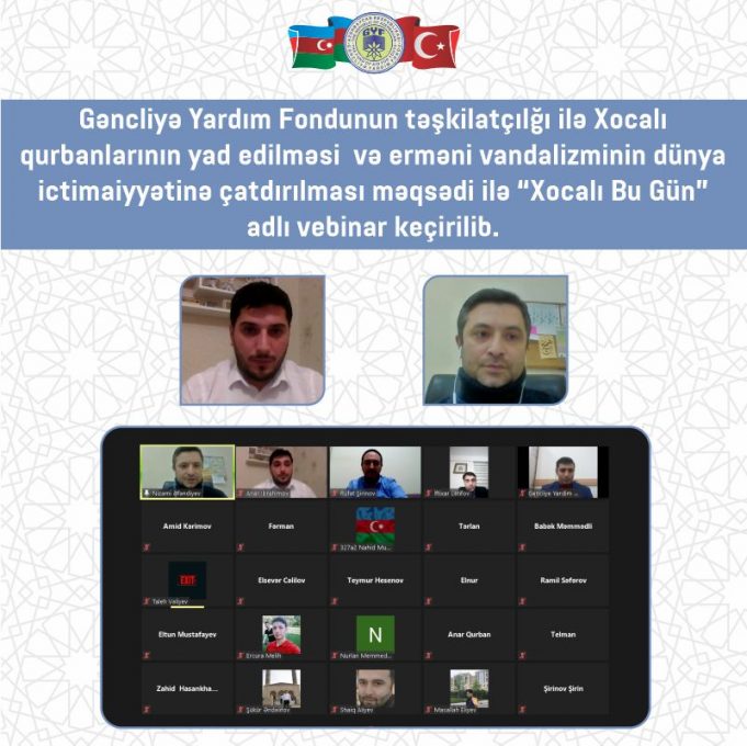 GYF-də Xocalı Bu Gün Adlı Vebinar Keçirilib