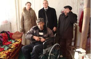 Gədəbəyin Ucqar Kəndlərində Əlillərə Əlil Arabalari Verildi