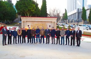 Gəncliyə Yardım Fondunun kollektivi Şəhidlər Xiyabanını ziyarət ediblər