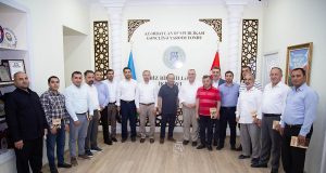 Prof.Dr. Okan Yeşilot Gəncliyə Yardım Fondunun Qonağı Olub