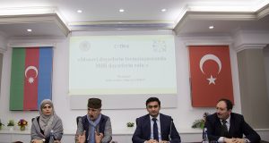 Xalq Artisti Alim Qasımov GYF-də İstedadlı Gənclərlə Görüşüb