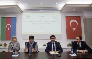 Xalq Artisti Alim Qasımov GYF-də İstedadlı Gənclərlə Görüşüb