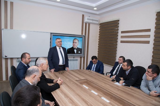 Gəncliyə Yardım Fondunda Ümummilli Lider Heydər Əliyevin Anım Mərasimi Keçirilib