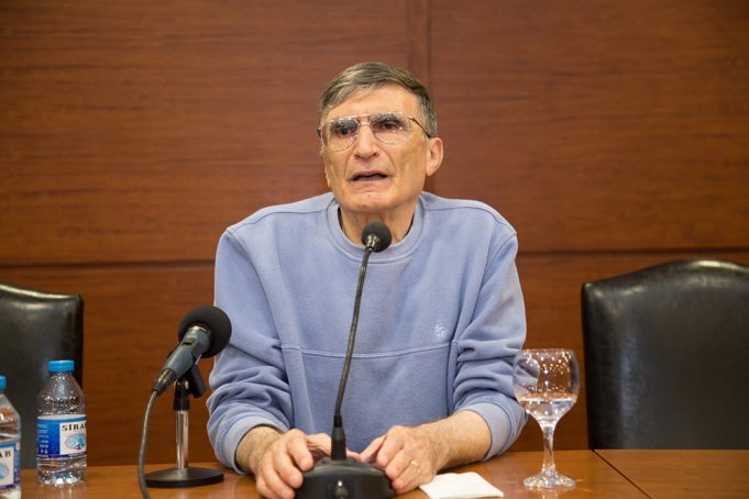 Nobel Mükafatı Laureatı Aziz Sancar Gənclərlə Görüşüb