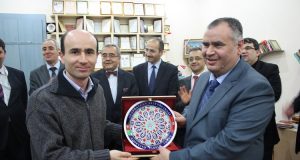 İƏT-ə üzv dövlətlərin beyin mərkəzlərinin III Forumunda iştirak edən bir qrup nümayəndə heyəti GYF-ni ziyarət ediblər