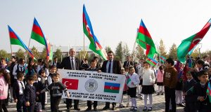 GYF “Milli bayraq günü” münasibətilə Xocavənddə xeyriyyə tədbiri keçirib