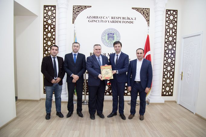 2018 BDU Jurnalistika Fakultəsinin Dekanı GYF-nin Qonağı Olub