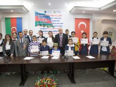 “Mənim bayrağım” müsabiqəsinin qalibləri mükafatlandırıldı 