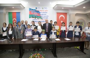 “Mənim bayrağım” müsabiqəsinin qalibləri mükafatlandırıldı 