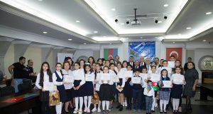 “Mənim Bayrağım” Mövzusunda İnşa Yazı və Şeir Müsabiqəsinin Qalibləri Mükafatlandırılıb