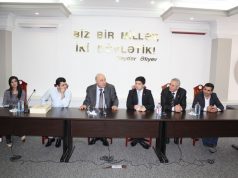 GYF-də Gənclər yazıçı Çingiz Abdullayev ilə görüşüb