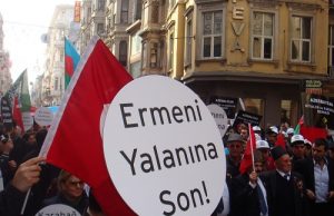 Taksim Meydanında Xocalı Soyqırımı İlə Bağlı Yürüş Başa Çatdı