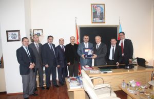 Türkiyə Diyanət Vəqfi Mütəvəlli Heyət başçısı Fondumuzu ziyarət edib