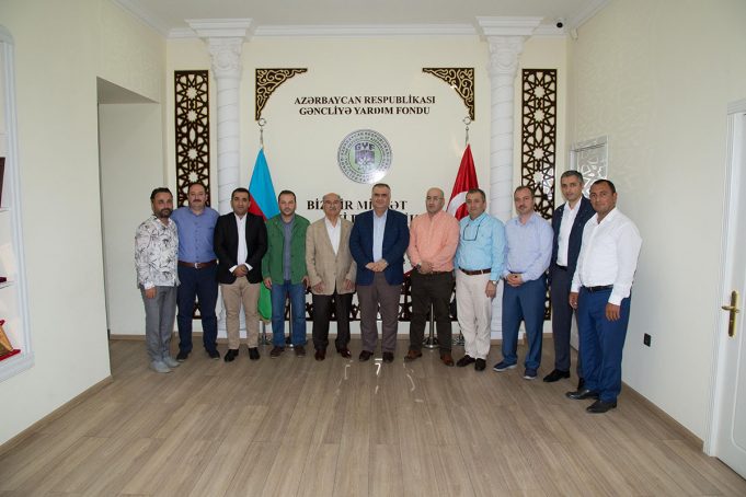 Türkiyə Dəyanət Vəqfinin Nümayəndələri GYF-ni Ziyarət Edib