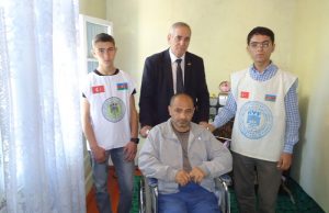 GYF-nin nümayəndələri İsmayıllıda əlillərlə görüşüb