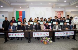 “Hüquq İnsan Üçündür!”