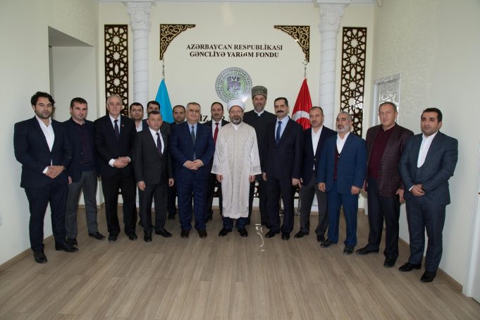 Türkiyə Diyanət İşləri Başqanı Prof.Dr. Ali Erbaş GYF-ni Ziyarət Edib