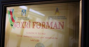 Gəncliyə Yardım Fondunun Əməkdaşı Fəxri Fərmanla Təltif Edildi