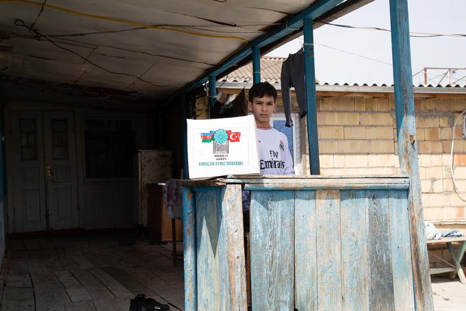 GYF Ehtiyac Sahibi Ailələri Ramazan Sovqatı ilə Sevindirdi