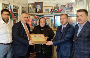 GYF Ramazan Ayında Şəhid Ailələrini Ziyarət Etməyə Davam Edir