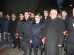 Ümummilli Lider Heydər Əliyevin məzarı ziyarət edildi