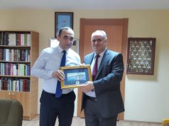 Gəncliyə Yardım Fondunun Prezidenti Azərbaycan İlahiyyat İnstitutunun Rektoru ilə Görüşüb