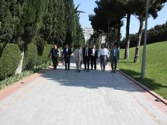 Ümummilli Lider Heydər Əliyevin məzarı ziyarət edildi