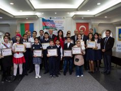 “Mənim bayrağım” mövzusunda keçirilən şeir və inşa yazı müsabiqəsinin qalibləri mükafatlandırıldı