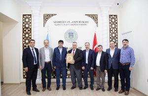 Iğdır Universiteti Rektoru Fondumuzu Ziyarət Edib