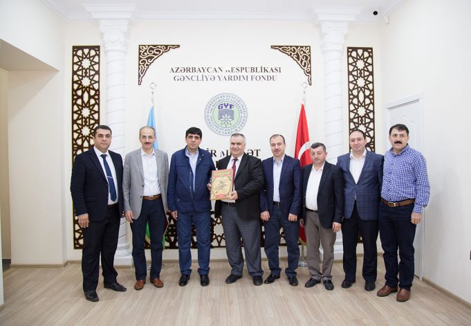 Iğdır Universiteti Rektoru Fondumuzu Ziyarət Edib