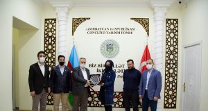 Keşkül Beynalxaq Yardım Dərnəyinin Nümayəndələri GYF-ni Ziyarət Edib