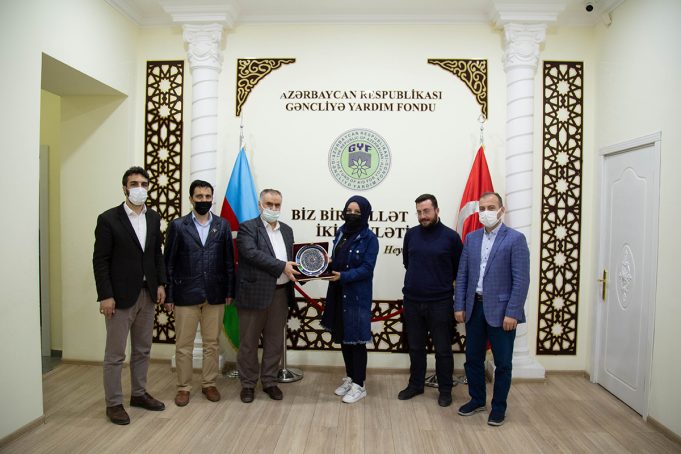 Keşkül Beynalxaq Yardım Dərnəyinin Nümayəndələri GYF-ni Ziyarət Edib