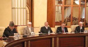 Qafqaz Müsəlmanları İdarəsində Türkiyənin Əziz Mahmud Hudayi Vəqfinin fəxri sədri Osman Nuri Topbaş ilə görüş keçirilib