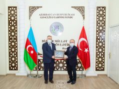 TÜRKİYƏ MAARİF VƏQFİNİN BAŞQANI GYF-Nİ ZİYARƏT EDİB