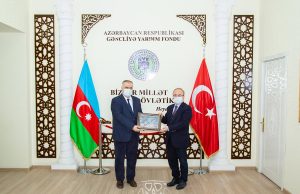 TÜRKİYƏ MAARİF VƏQFİNİN BAŞQANI GYF-Nİ ZİYARƏT EDİB