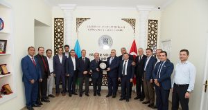 Türkiyə Maarif Vəqfinin Başqanı GYF-ni Ziyarət Edib