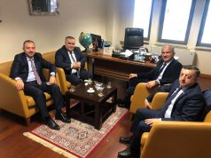 GYF-nin İdarə Heyəti T.C Bakı Böyükelçiliyinin Mətbuat Müşaviri Hüseyin Altınalanı Ziyarət Edib
