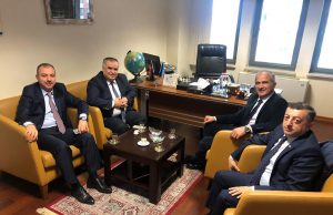 GYF-nin İdarə Heyəti T.C Bakı Böyükelçiliyinin Mətbuat Müşaviri Hüseyin Altınalanı Ziyarət Edib