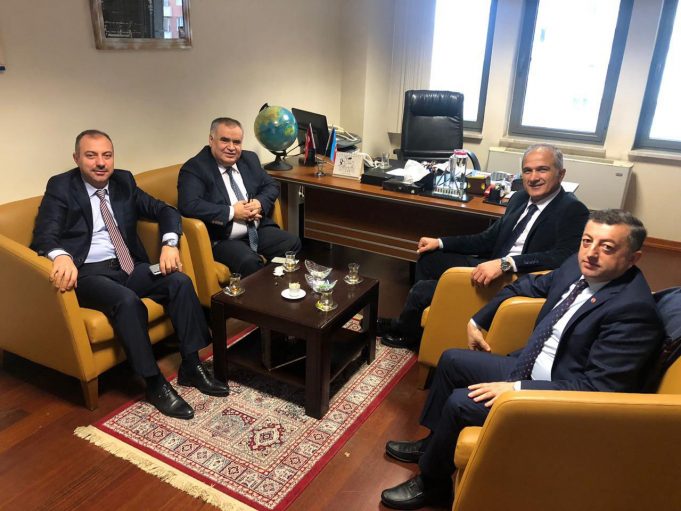 GYF-nin İdarə Heyəti T.C Bakı Böyükelçiliyinin Mətbuat Müşaviri Hüseyin Altınalanı Ziyarət Edib