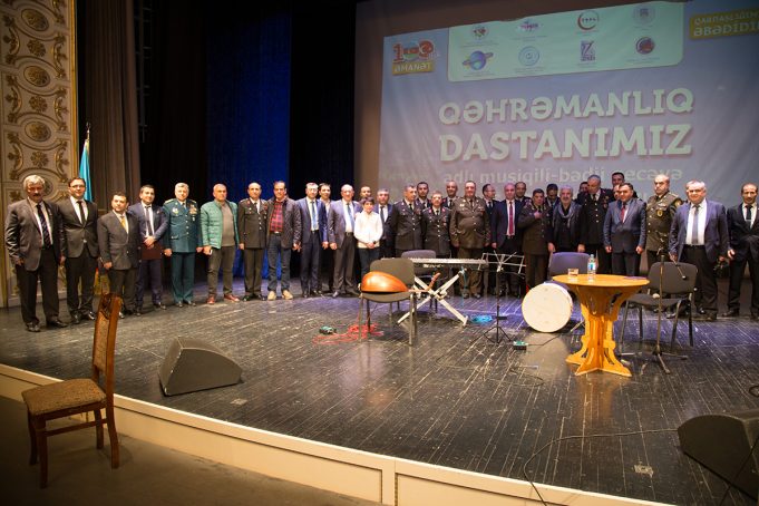 Azərbaycan və Türkiyə Qardaşlığına Həsr Olunmuş “Qəhrəmanlıq Dastanımız” adlı Musiqili-bədii gecə keçirilib