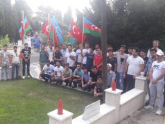 Azərbaycanlı Tələbələr Nuri Paşanın Qəbrini Ziyarət Edib