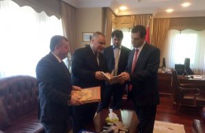 Rəhbərliyi Türkiyə Cumhuriyyəti Bakı Böyükelçisi cənab Erkan Özoralla Görüşüb