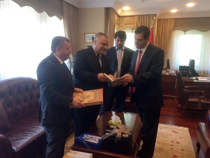 Rəhbərliyi Türkiyə Cumhuriyyəti Bakı Böyükelçisi cənab Erkan Özoralla Görüşüb