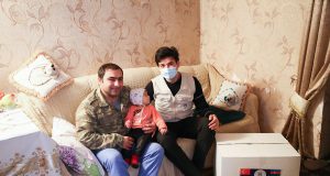 Vətən Müharibəsi Qazisi Evində Ziyarət Edildi