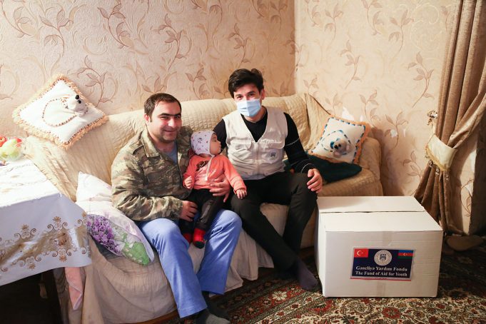 Vətən Müharibəsi Qazisi Evində Ziyarət Edildi