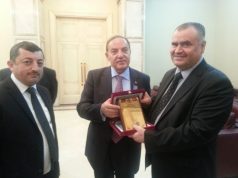 Gəncliyə Yardım Fondunun prezidenti cənab Ahmet Tecim Türkiyənin Azərbaycandakı fövqəladə və səlahiyyətli səfiri Hülusi Kılıçla görüşüb