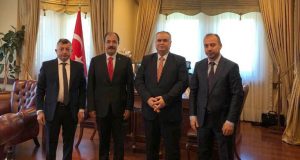 GYF Rəhbərliyi Türkiyənin Azərbaycandakı Yeni Səfiri Doç.Dr. Cahit Bağcı ilə Görüşdü