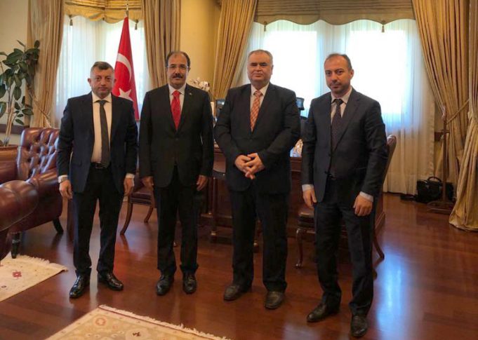 GYF Rəhbərliyi Türkiyənin Azərbaycandakı Yeni Səfiri Doç.Dr. Cahit Bağcı ilə Görüşdü