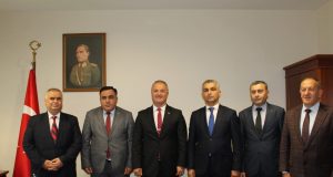 Qardaşlığımız Əbədidir QHT Koalisiyasının üzvləri Türk Silahlı Qüvvələrinin Attaşesi ilə Görüşüb