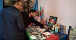 GYF Əməkdaşları Şəhid İbrahim Vəliyevin Ailəsini Ziyarət Edib